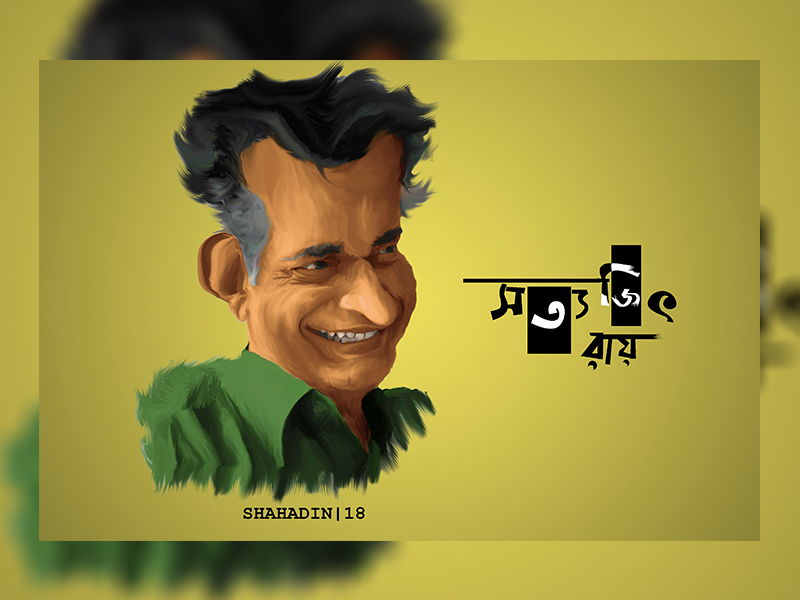 Satyajit Ray By Shahadin On Dribbble