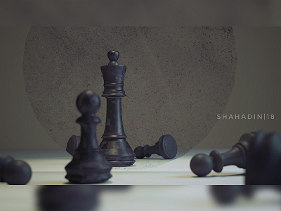 Dream Big 3d artwork blender chess digital graphic design logo model designing power template