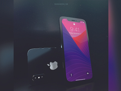 I Phonex 3d blender gedget graphics design iphone modeling