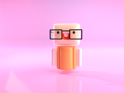 Puttus The Lititle Guy 3d blender cartoon minimalist modeling