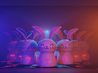 Christmas Blast 3d avatars blender design environment graphics design minimalist modeling