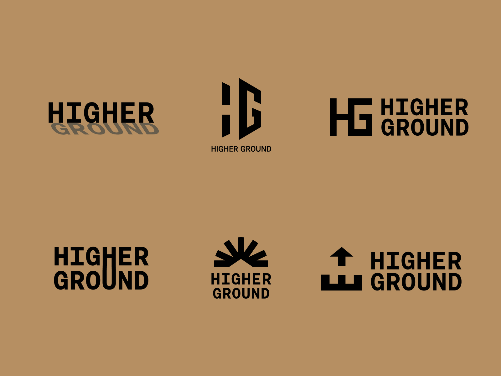 Higher Ground Logo Exploration By Jason Perry Stevens On Dribbble