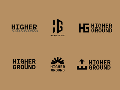 Higher Ground Logo Exploration