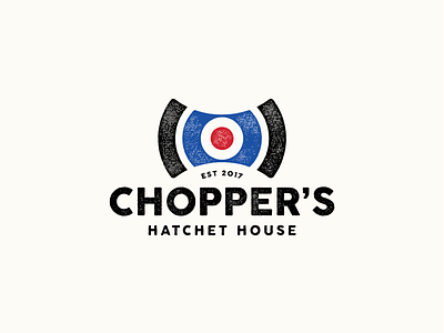 Chopper's Hatchet House Logo