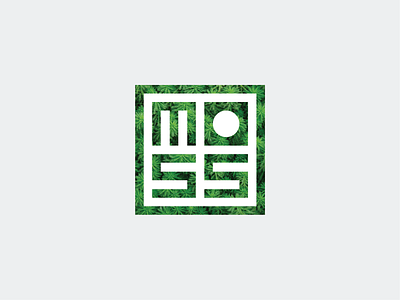 MOSS 2.0 brand and identity designbymoss logo logodesign moss square