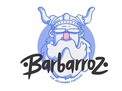Logo for Barbarroz art digital art digital illustration illustration logo