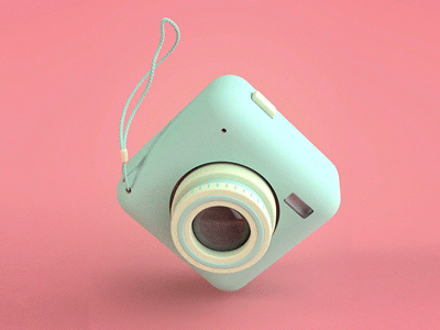 Focus 3d animation camera cinema 4d cute design designer maxon méxico render