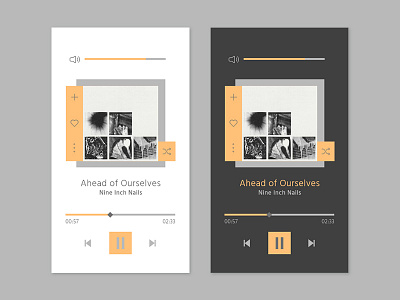 Daily UI #009 - Music Player app daily ui daily ui challenge design form interface mobile music music player ui ux