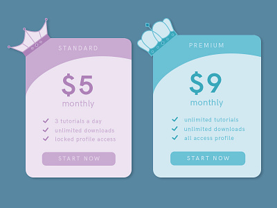 Daily UI #030 - Pricing app daily ui daily ui challenge design desktop interface membership premium pricing subscription ui ux