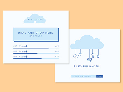 Daily UI #031 - File Upload app cloud daily ui daily ui challenge design desktop file interface transfer ui upload ux