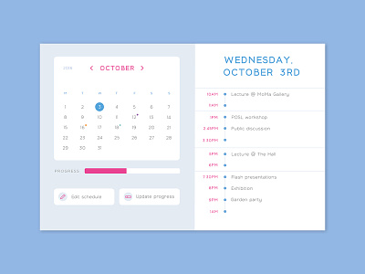 Daily UI #071 - Schedule app calendar daily ui daily ui challenge design desktop edit form interface list mobile schedule task todos typography ui update ux