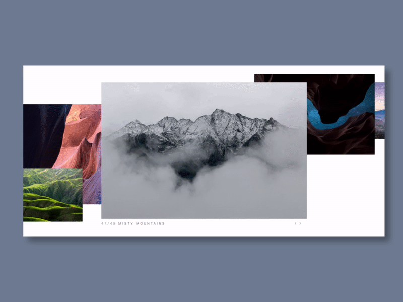 Daily UI #072 - Image Slider