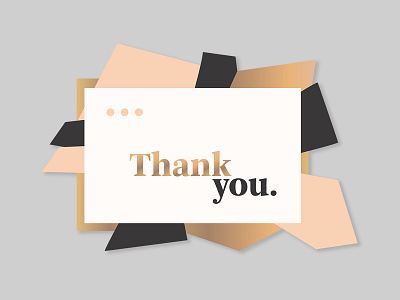 Daily UI #077 - Thank You app card daily ui daily ui challenge design desktop illustration interface message mobile newsletter popup thank you typography ui ux
