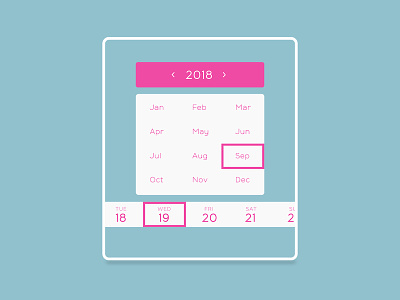 Daily UI #080 - Date Picker app calendar daily ui daily ui challenge date day design desktop form interface list mobile month schedule typography ui ux week year