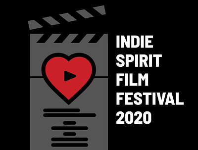 ISFF 2020 Poster design film festival icon illustration logo poster vector