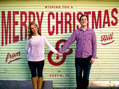 Merry Christmas! card christmas christmas card greeting card holidays photo retouching photography texture typography