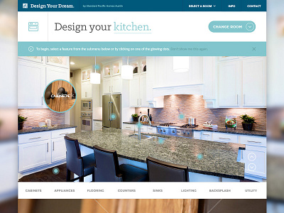 Design your kitchen. header home builder home design kitchen navigation popup slider subnav subpage website design white