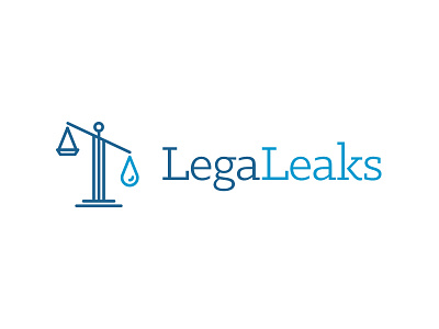 LegaLeaks 4 attorney blog law lawyer leak legal logo water drop