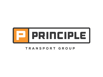 Principle Logo branding logo transportation