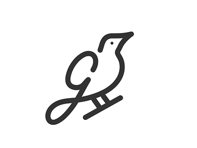 G Bird bird branding g illustration logo