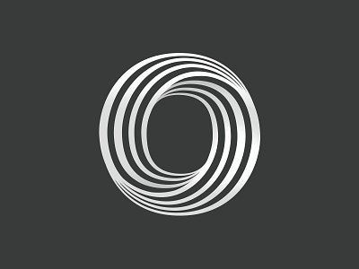 OpticalTel Logo Emblem custom type emblem icon letter logo o type typography