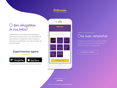 Belezeria Landing Page