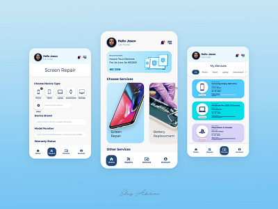 Repair App Design