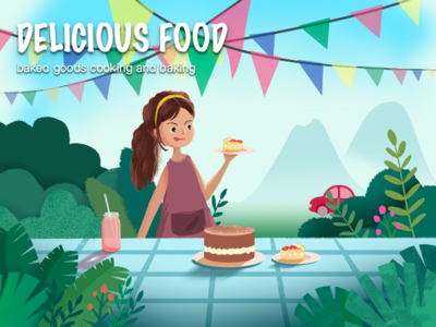 美食派对 app design illustration ui web website