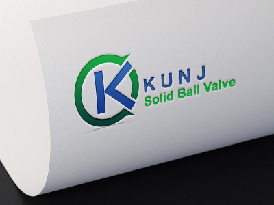 KUNJ SOLID BALL VALVE (Logo Design)