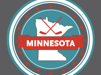 MN Hockey T shirt logo design digital hockey logo minneapolis minnesota mn shirt