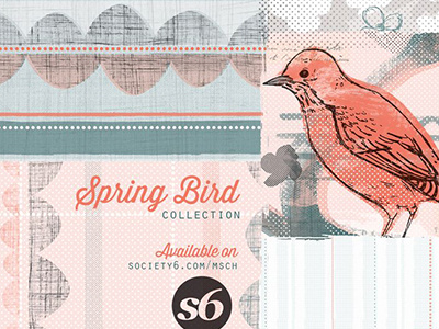 Collection Signage birds collection design illustration packaging pattern product promo retail signage surface web