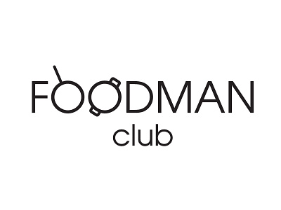 Foodman Logotipe branding food foodman.club logo