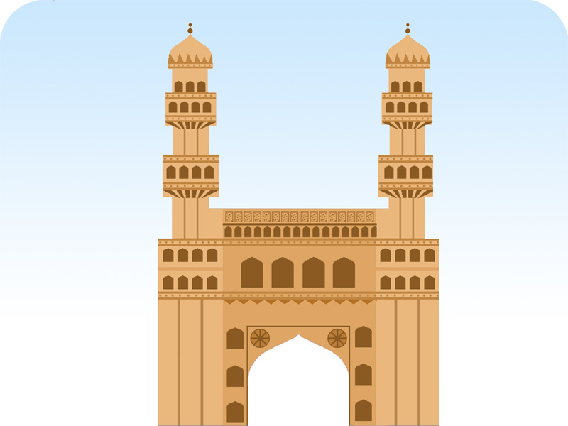 Charminar Dr by Entriple Aardee on Dribbble