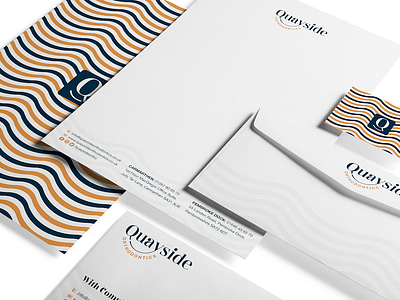 Stationery Design - Quayside Orthodontics