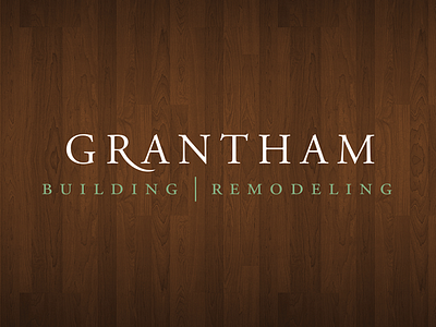 Grantham Build & Remodel (2) blue branding construction corporate eden creative elegant font green logo process serif type