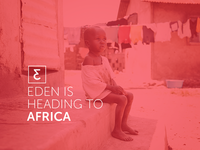 Eden to Africa africa box eden creative flat icon logo mark overlay travel