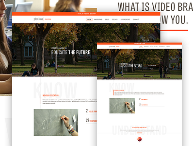 Plotline Education Video Branding