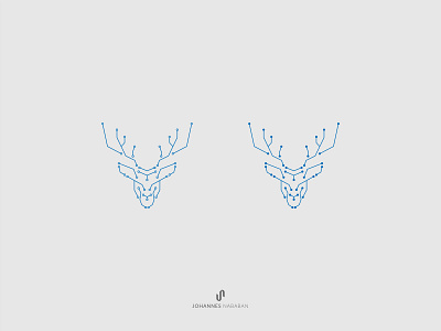 Circuit + Deer Logo Concept branding circuit company logo deer logo design graphic design illustration logo logo design logo idea vector