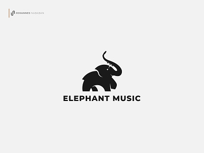 Elephant Music Logo brand identity branding company logo design dribbble elephant graphic design jazz logo logo design logo idea logogram mascot logo minimalist minimalist logo modern logo music saxophone simple vector