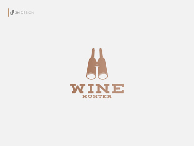 Wine Hunter Logo branding company logo design graphic design hunter hunters logo logo design logo idea logogram seek and find seeker vector wine wine bar wine bottle wine branding winery