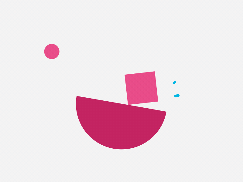 Dribbble in motion animation design flat keyframe layer minimal motion shape smooth