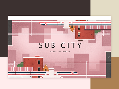 SUB CITY VOL.1 design illustration ui