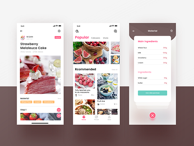 It’s a good weekend to eat - vol.1 by Moze for BestDream on Dribbble