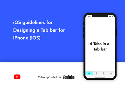 Designing a Tab bar for iPhone (iOS) app design design ios iphone ux