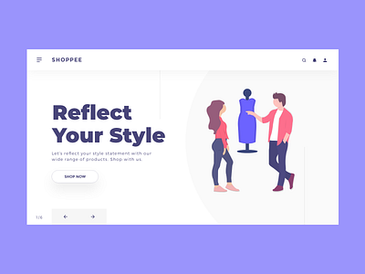 Landing page ui ux uxui web design