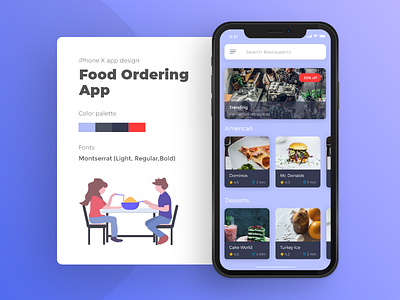 Food ordering app