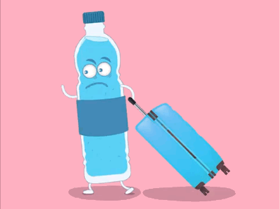 Sad bottle 2d after effects animation bottle motion motion graphic