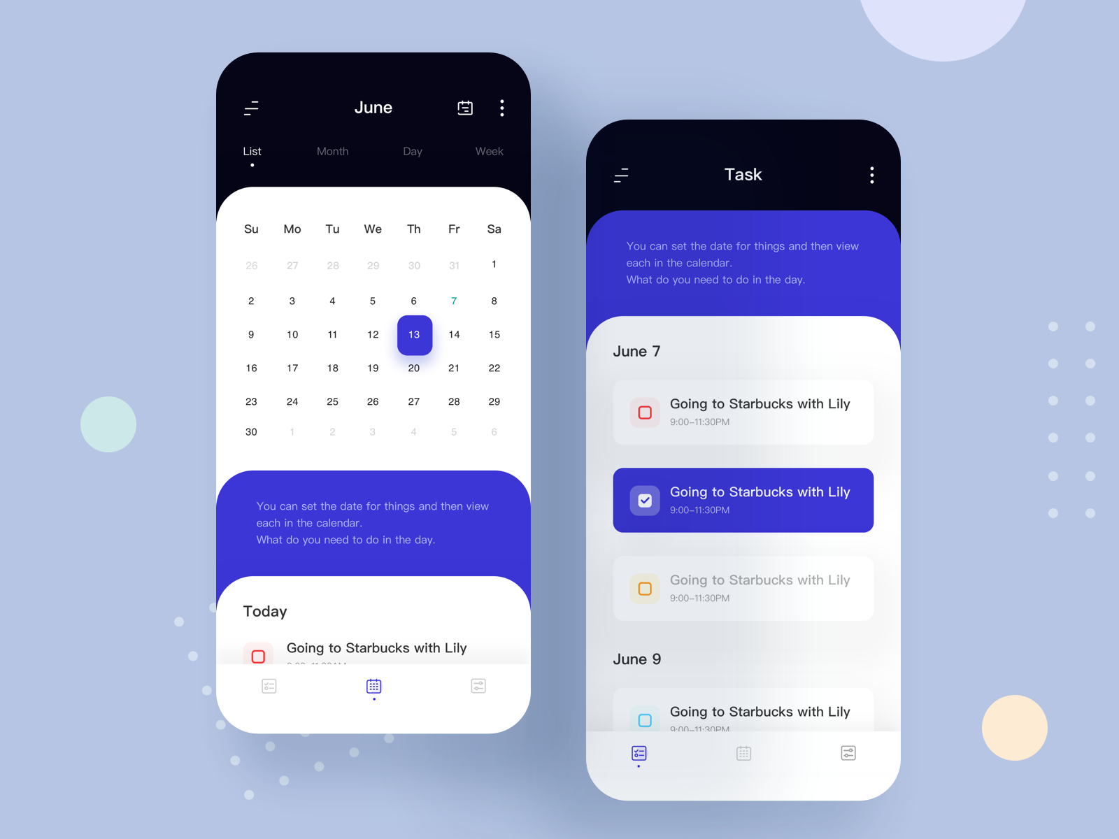 Task List App by Tina Lee for Top Pick Studio on Dribbble