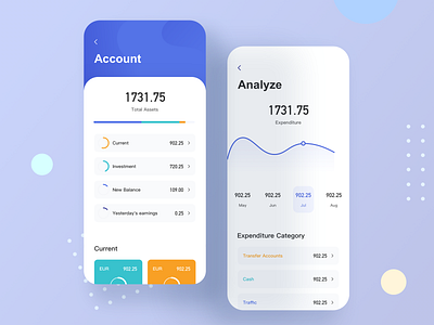 Finance App5 app design finance app ui