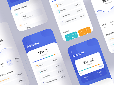 Finance App app financial app project ui